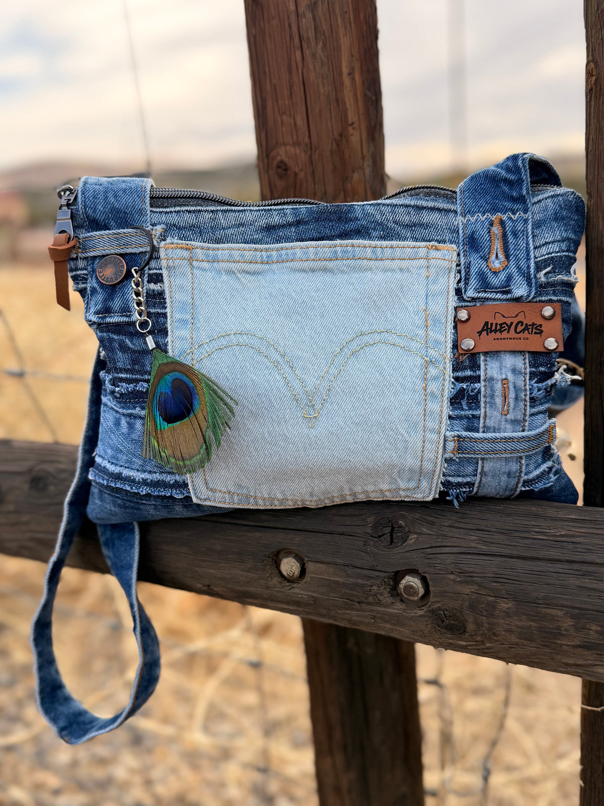 Denim Waistband Purse