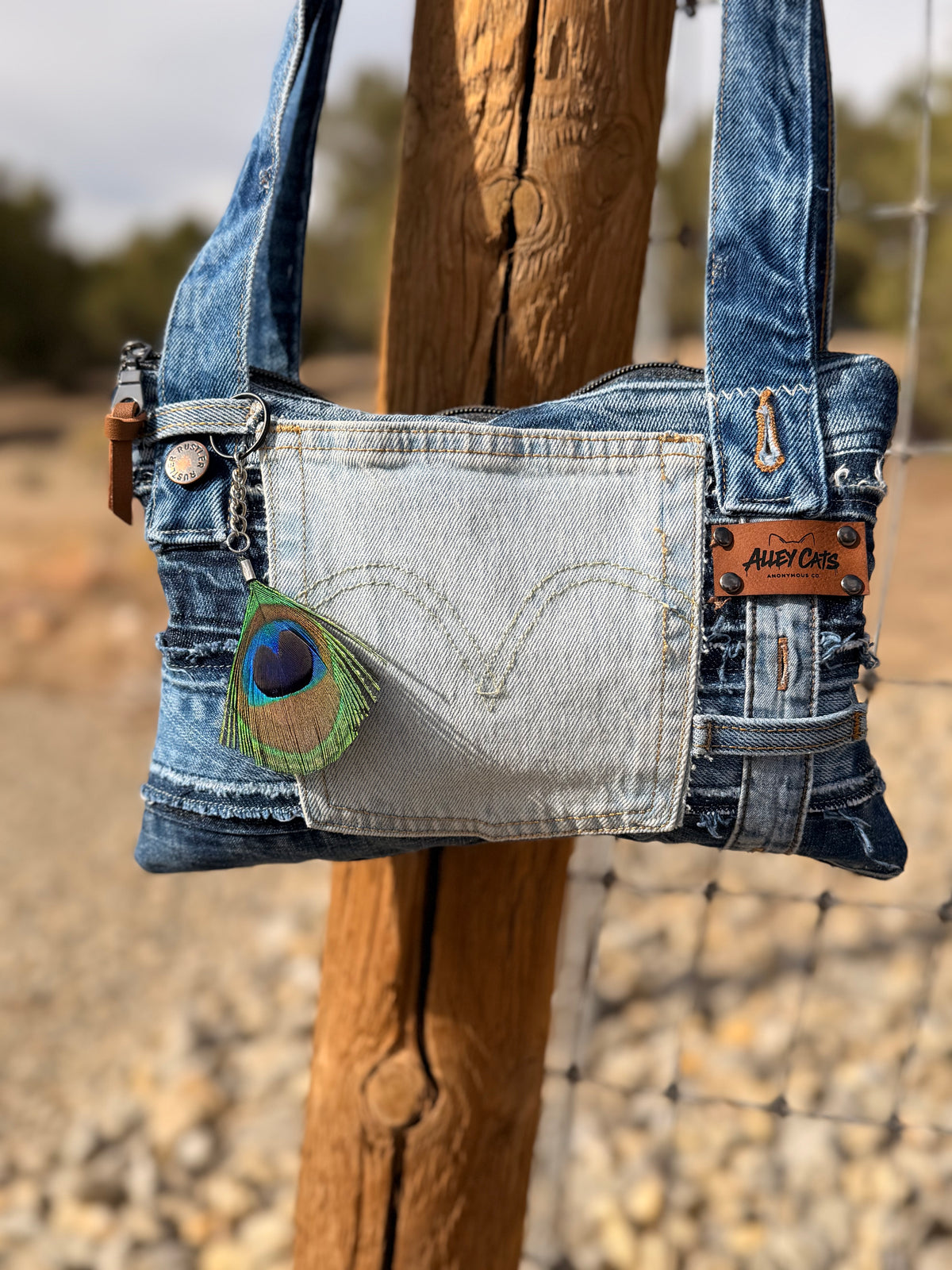 Denim Waistband Purse