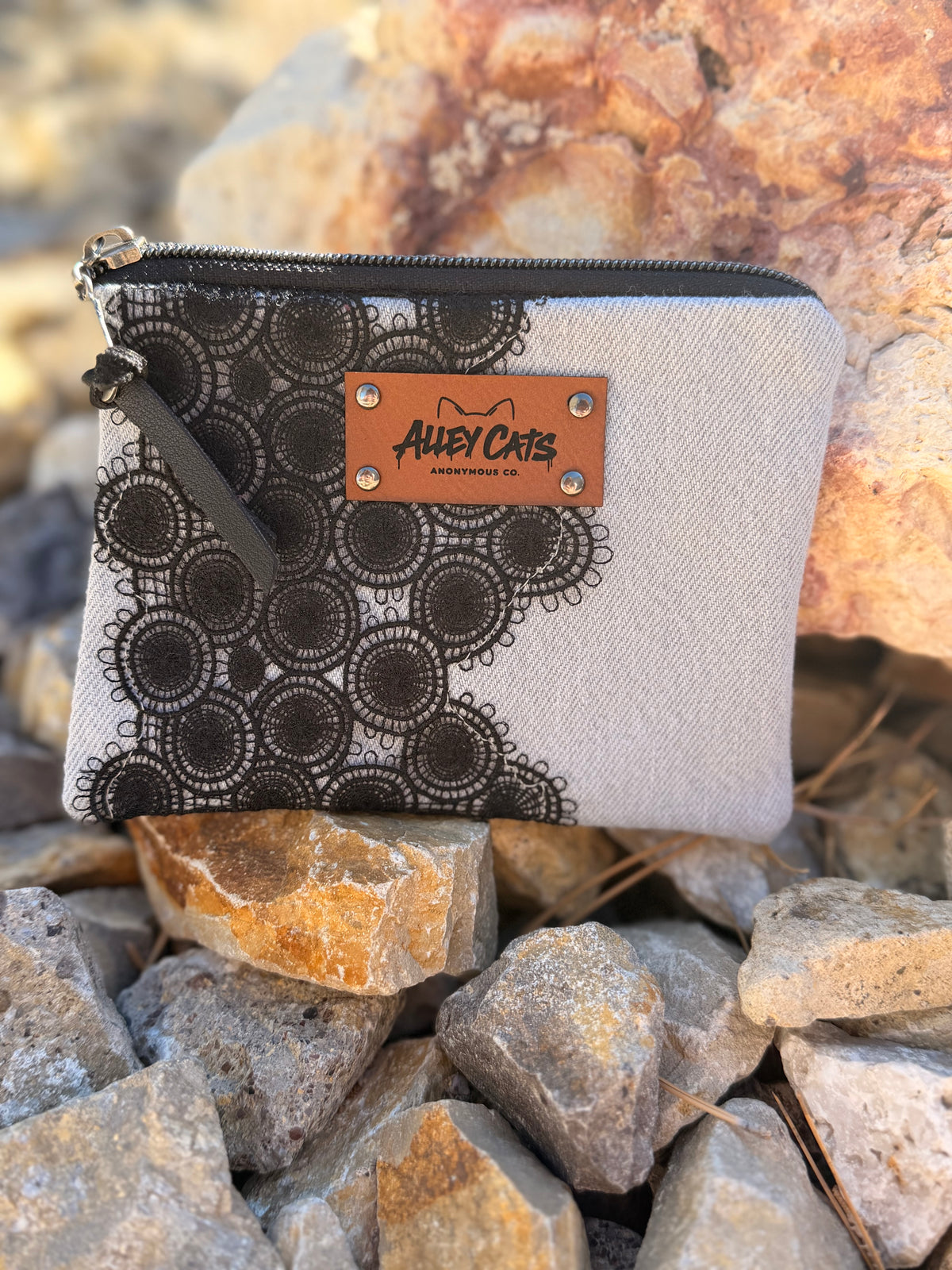 Small Rescued Denim Wallets