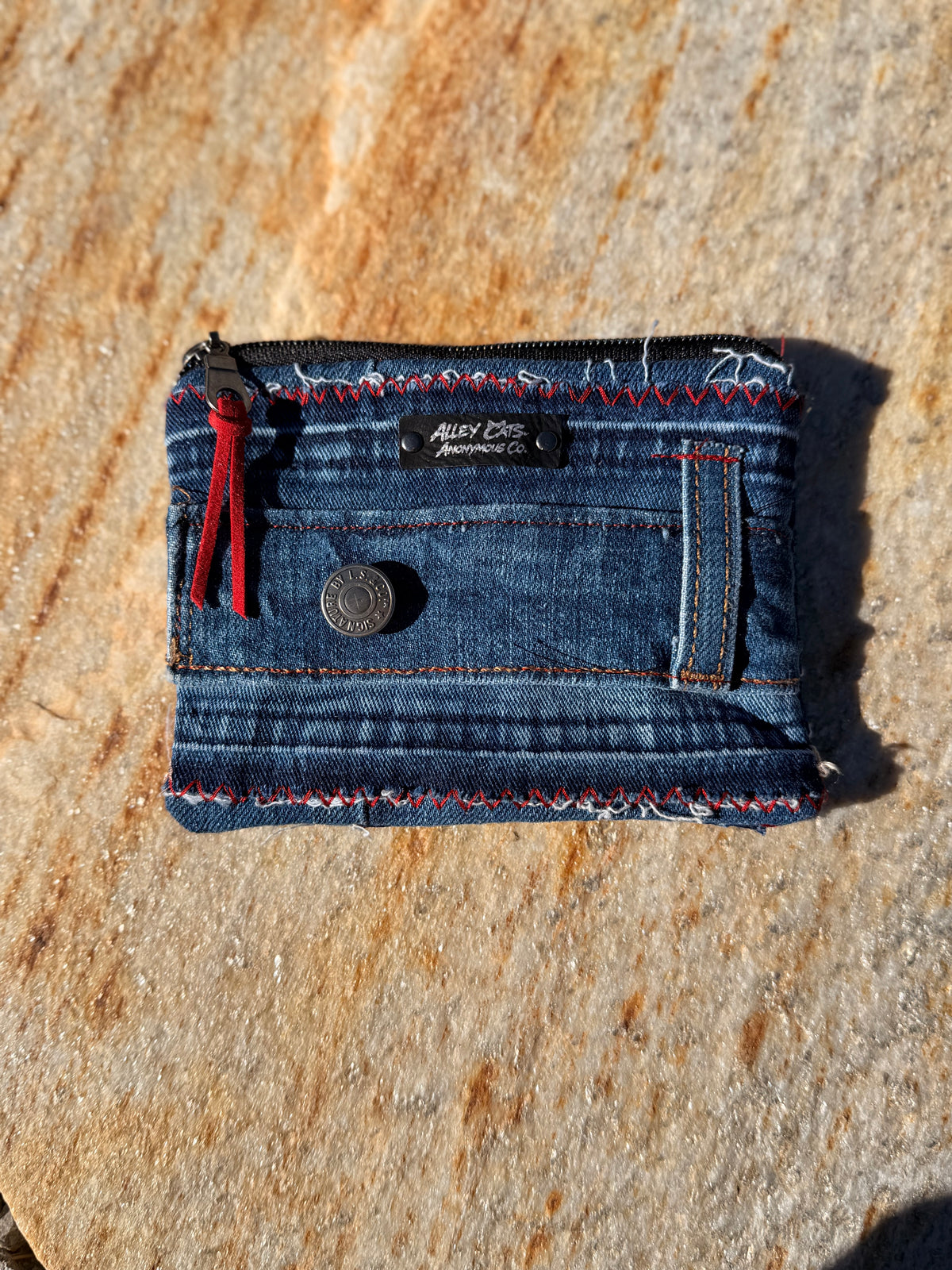 Small Denim Wallets
