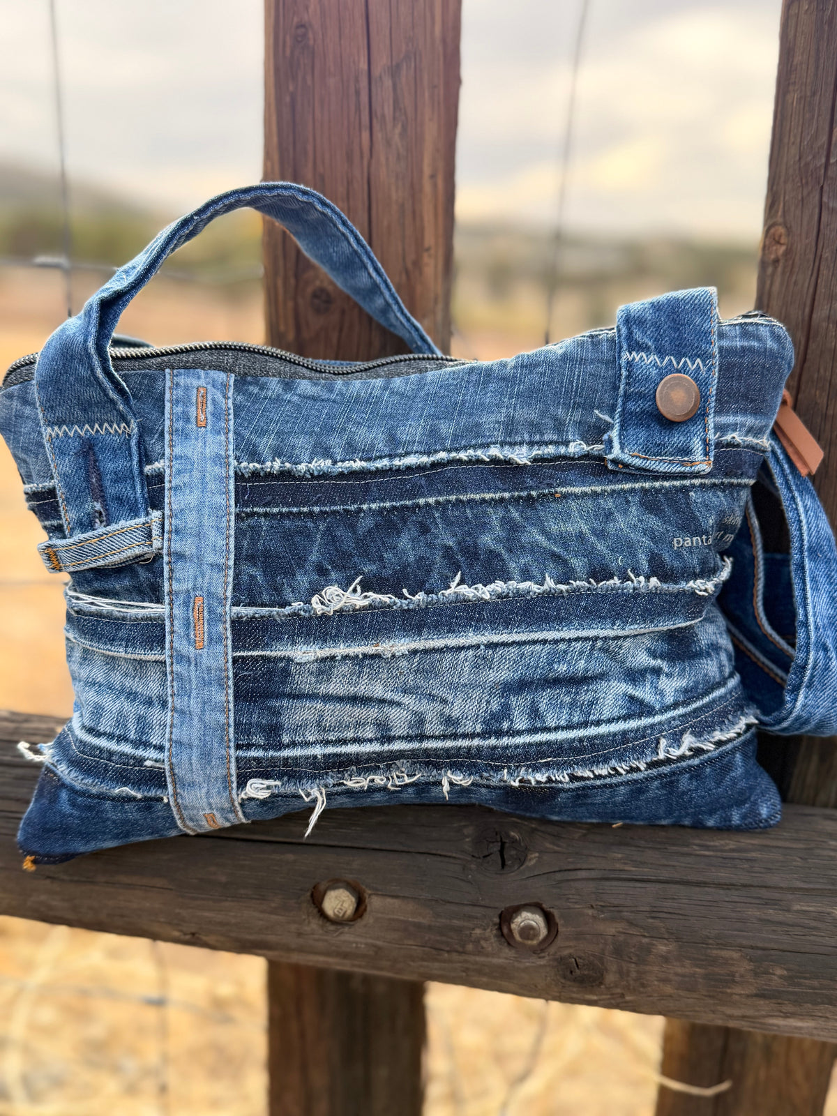 Denim Waistband Purse