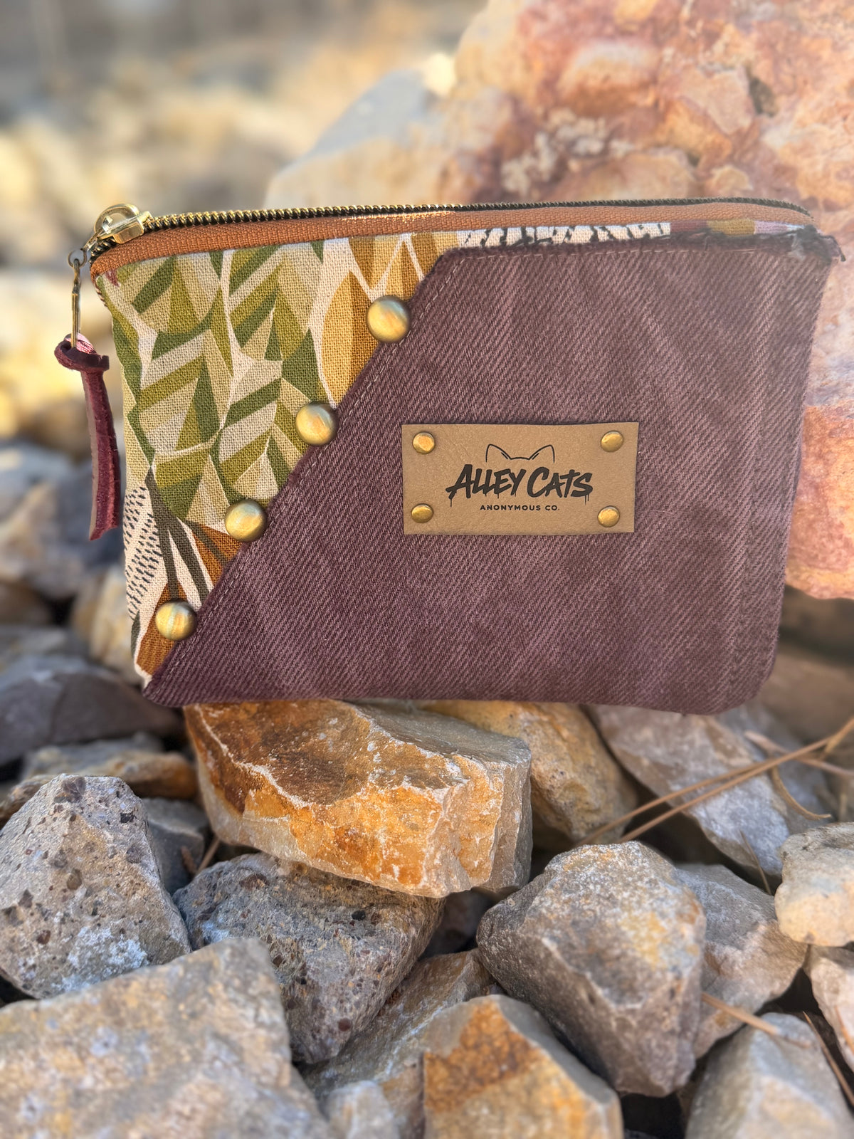 Small Rescued Denim Wallets