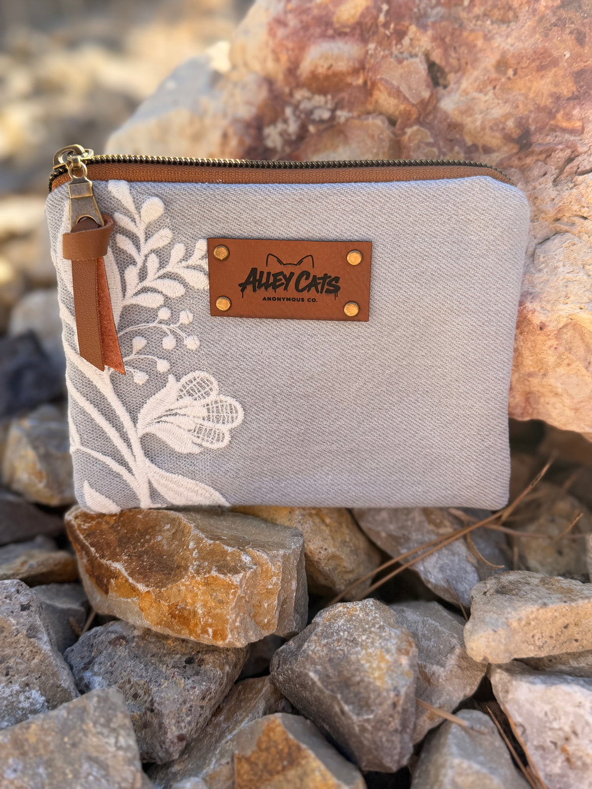 Small Rescued Denim Wallets