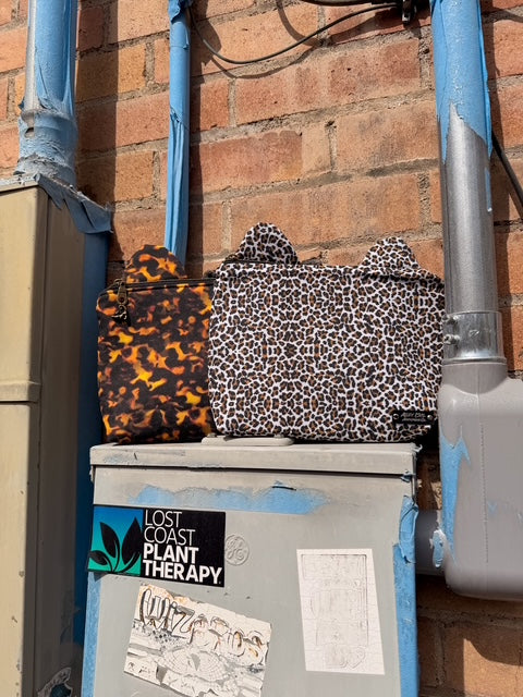 Cheetah Zipper Bag