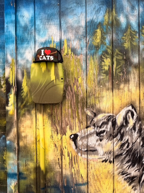 I Love Cats Camo Hat