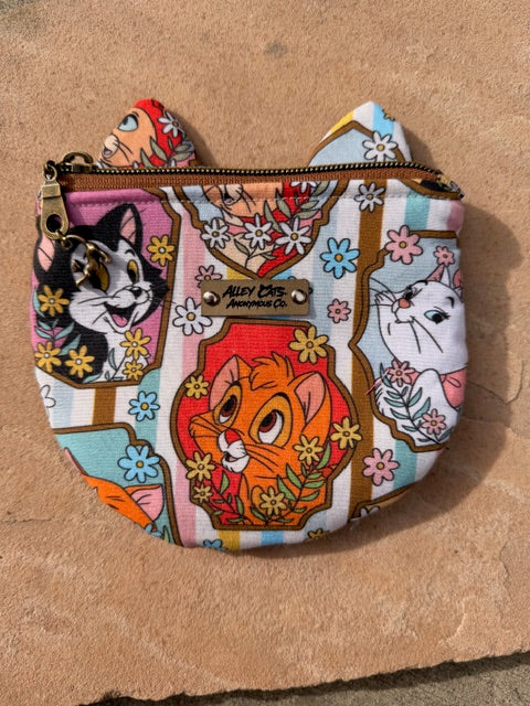 Half Moon Zipper Pouch (multiple designs)