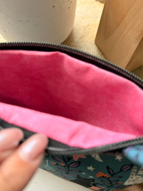 Bookish Cats Zipper Bag