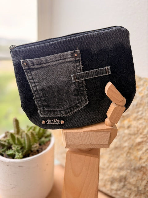 Rescued Denim Belt Bag (multiple designs)