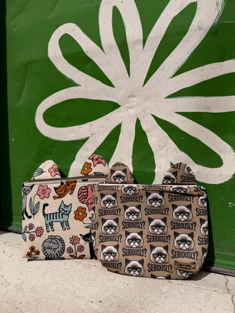 Grumpy Cat Zipper Bag