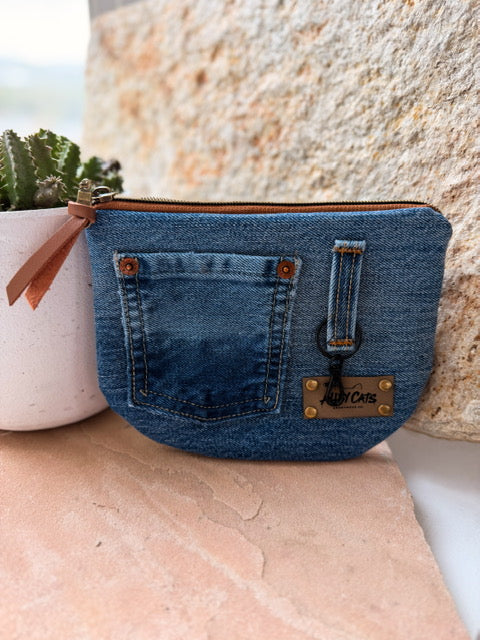 Rescued Denim Belt Bag (multiple designs)