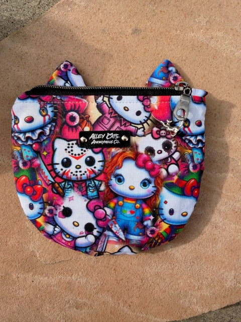 Half Moon Zipper Pouch (multiple designs)