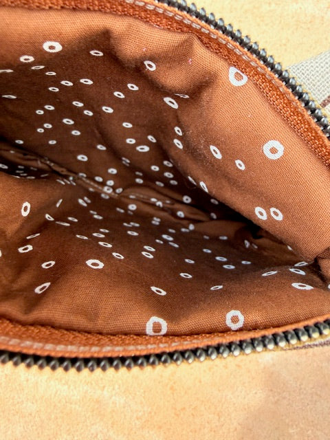 Half Moon Zipper Pouch (multiple designs)