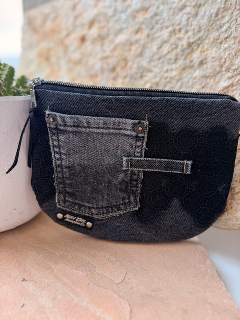 Rescued Denim Belt Bag (multiple designs)